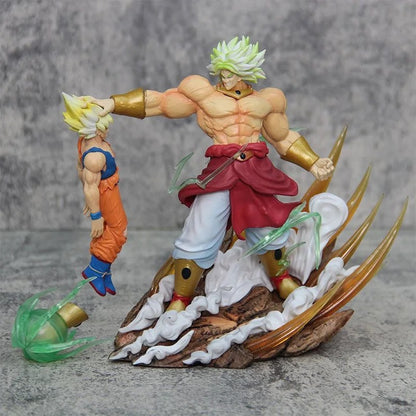 LSSJ Broly Vs  SSJ Goku Action Figure (20cm)